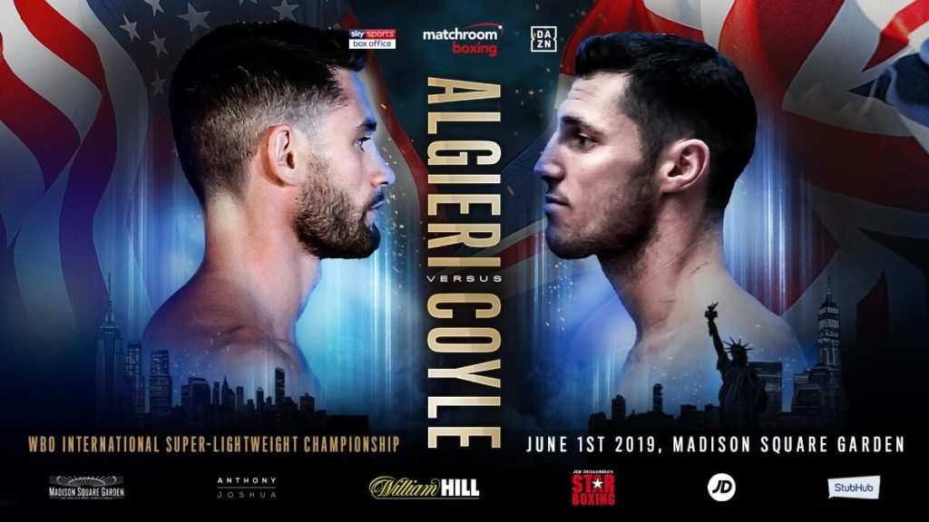 News Algieri And Coyle Clash At Madison Square Garden Go Boxing